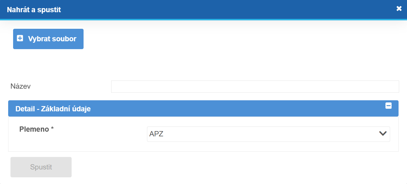 asset synchronizace nahrání